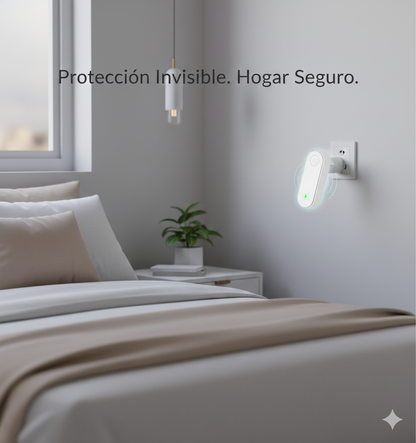 SilentGuard™ + “Vive sin mosquitos, vive en paz.”
