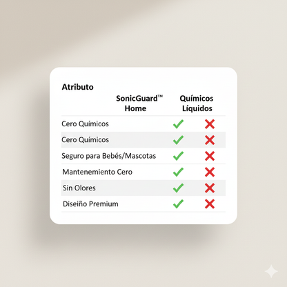 SilentGuard™ + “Vive sin mosquitos, vive en paz.”